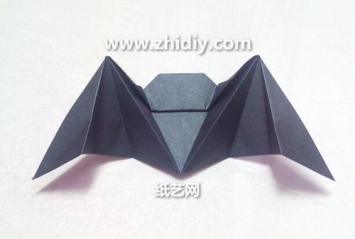 网红折纸蝙蝠教程,轻松制作可爱蝙蝠折纸艺术